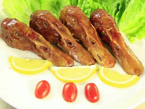 香辣鸭头