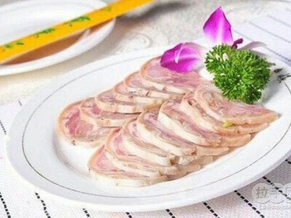 沾汁羊头肉